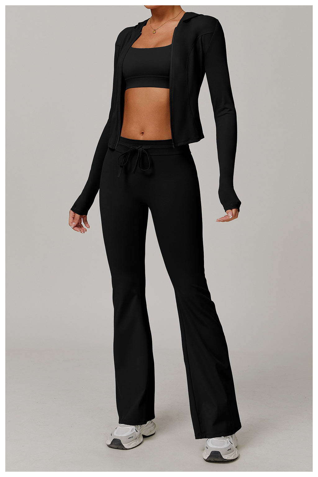 Sculpt Zip Jacket – Luxe Active Second Skin with UV Protection