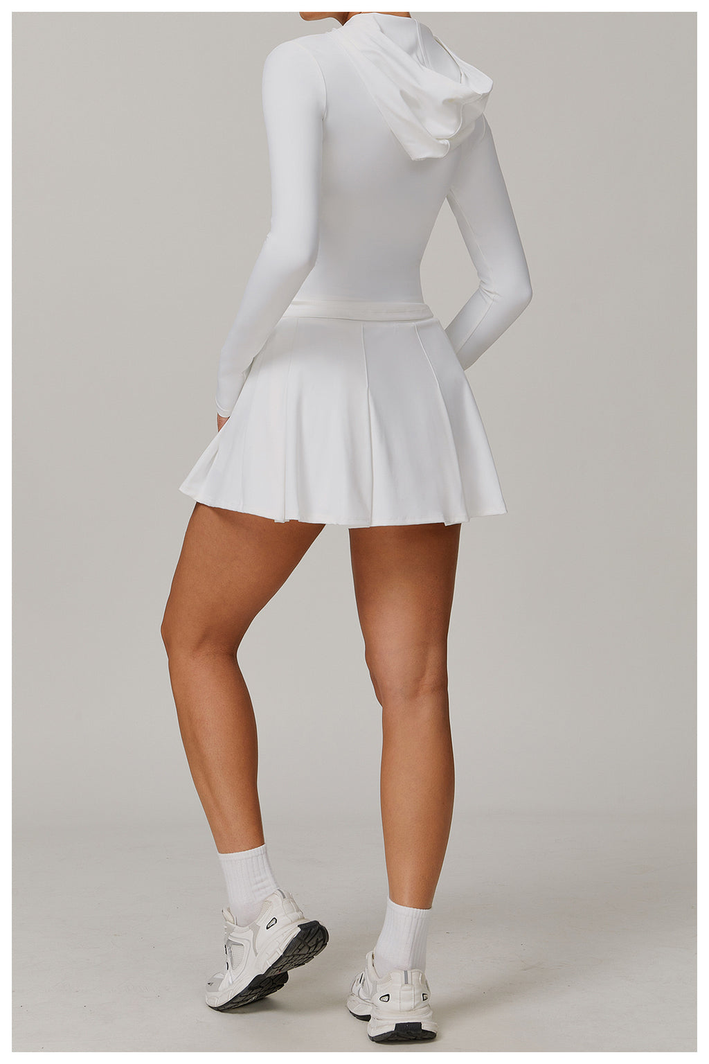 Sculpt Zip Jacket – Luxe Active Second Skin with UV Protection