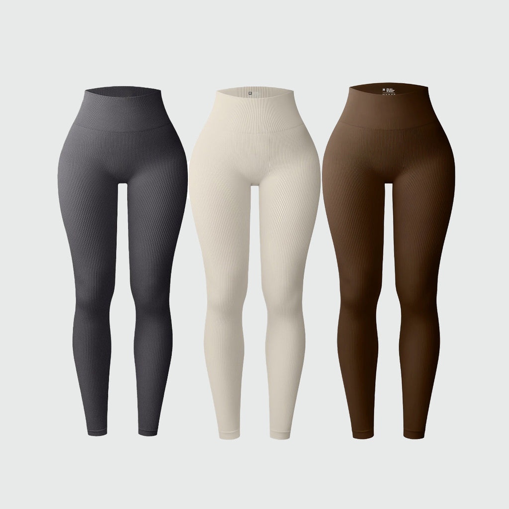 Women’s Seamless High-Waist Yoga Leggings – Full Length Fitness Tights