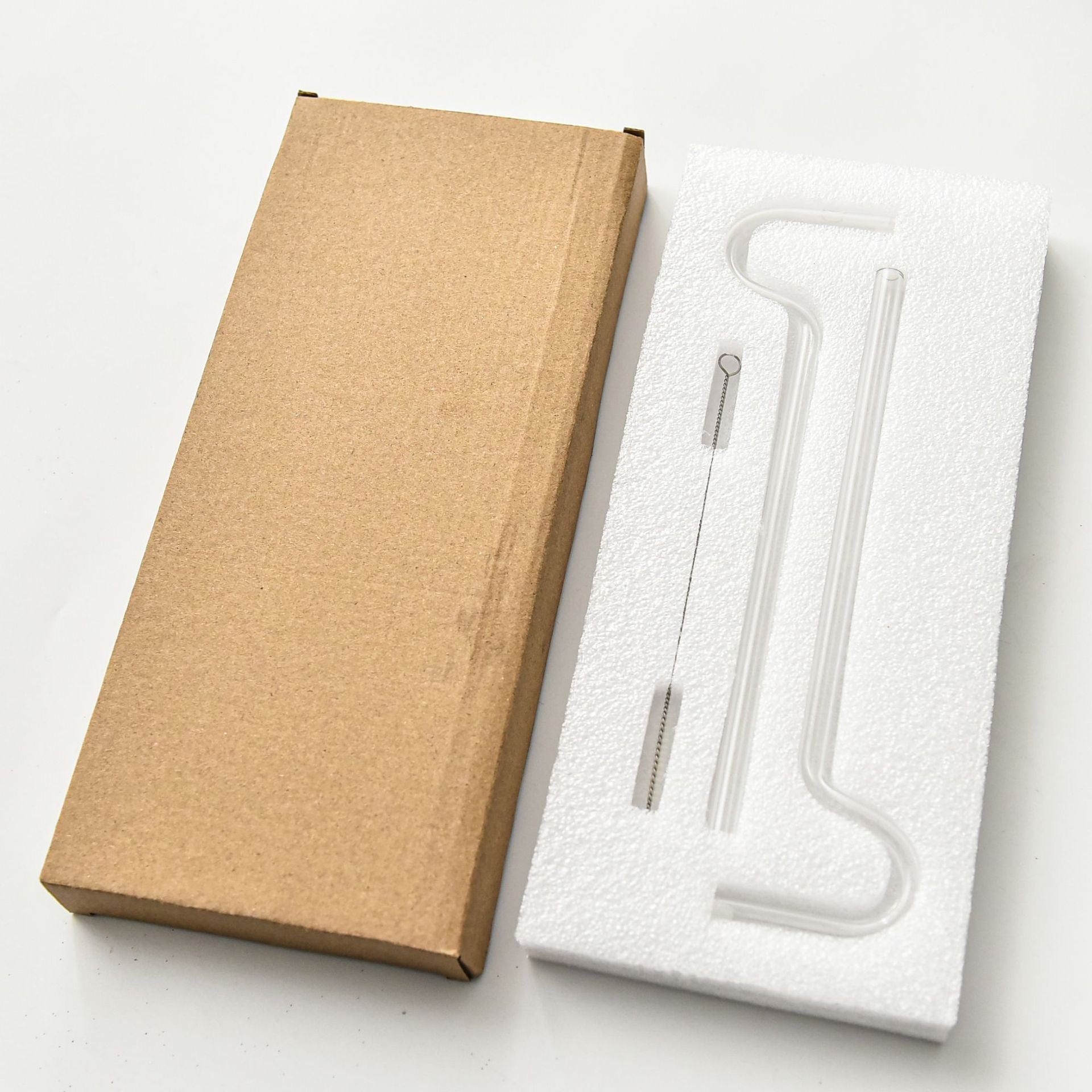 Maison D’ Luz Heat-Resistant Glass Straw – Creative Reusable Drinking Straw